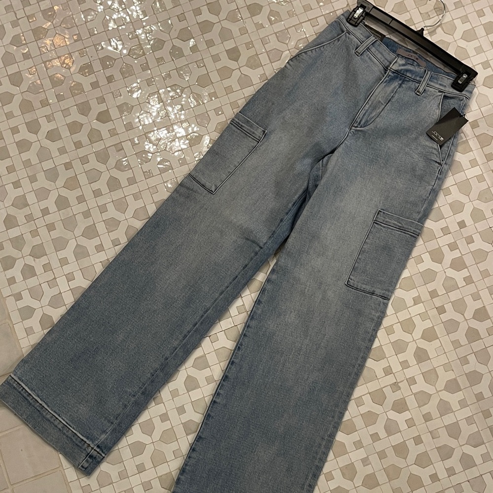 Joe's Cargo Jeans Wide Leg High Waisted